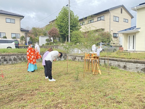 【上田市】K様邸　地鎮祭