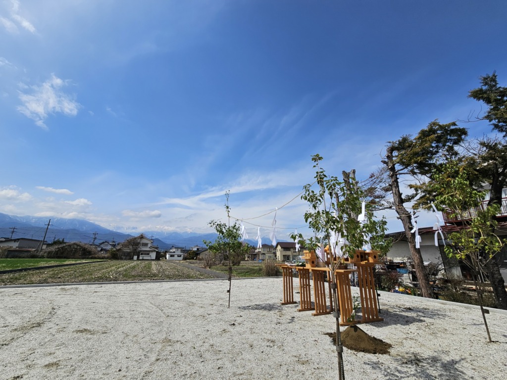 【安曇野市豊科】H様邸　地鎮祭♪